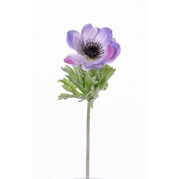 Umělá květina sasanka FILIZ, světle fialová, 30cm, Ø7cm