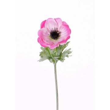 Umělá květina sasanka FILIZ, růžová, 30cm, Ø7cm