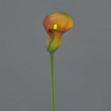 Umělá květina kornoutovka CHIDORA, oranžovo-žlutá, 55cm, 5x6cm