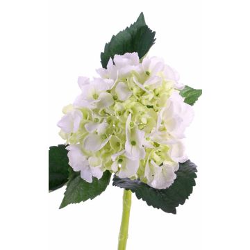 Umělá květina hortenzie NICKY, krémovo-bílá, 50cm, Ø15cm