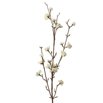 Umělá větev krásnoplodky LARINA s bobulemi, krémová, 70cm