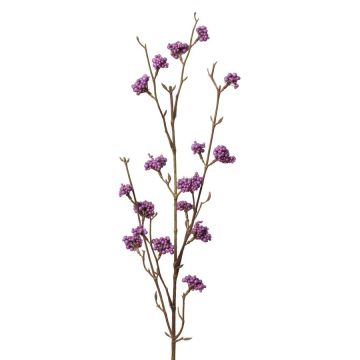 Umělá větev krásnoplodky LARINA s bobulemi, fialová, 70cm