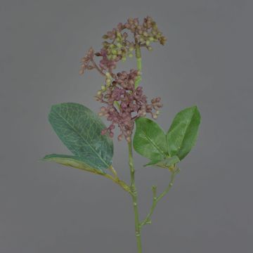 Umělá modroplodá kalina LAZAROS, červená, 35cm, Ø5cm