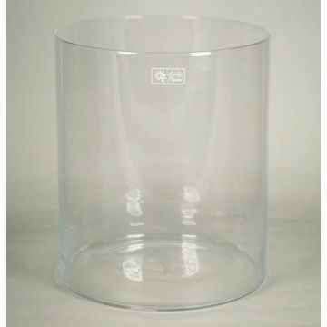 Cylindrická váza SANYA OCEAN, průhledný, 35cm, Ø30cm