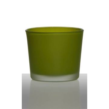 Maxi čajová konvice ALENA FROST, jablkově zelená matná, 9cm, Ø10cm