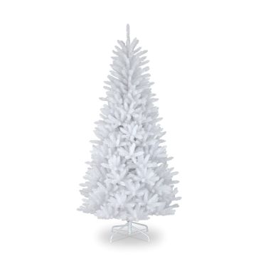 Umělý vánoční stromek ATLANTA SPEED, bílá, 120cm, Ø65cm