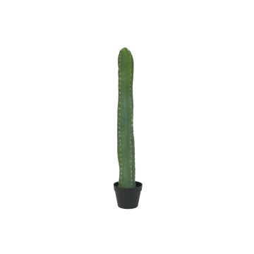 Plastový sloupkovitý kaktus DARION, zelený, 95cm