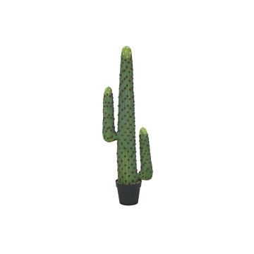 Plastový sloupkovitý kaktus DARION, zelený, 115 cm