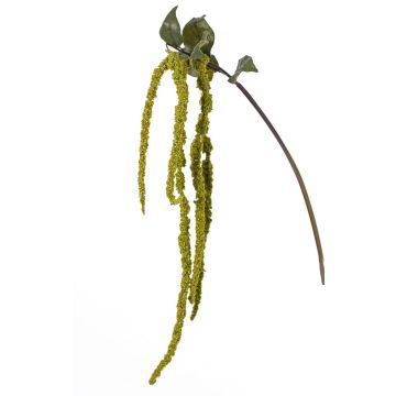 Plastová větev amaranthus YASIN s květy, zelená, 125cm