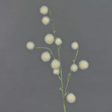 Umělá okrasná cibule EMRAH, krémová, 80cm, Ø2-4cm