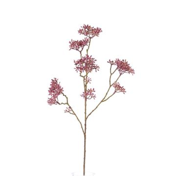 Umělý dřín KAROLINA s poupaty, růžový, 70cm