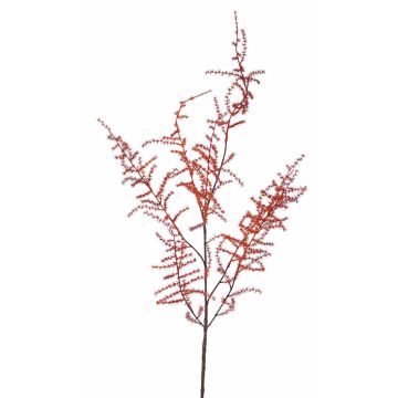 Umělá větev Asparagus acutifolius JOCHEN, oranžová, 130 cm