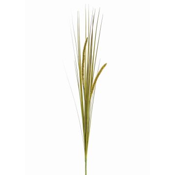 Umělá liščí tráva JILL, tyčinka, laty, zelenožlutá, 90cm