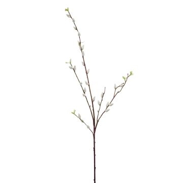 Umělá větvička vrby LARDEIRA, bílá, 95cm