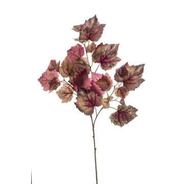 Plastová větev vinné révy MARCELIN, fialová, 65cm