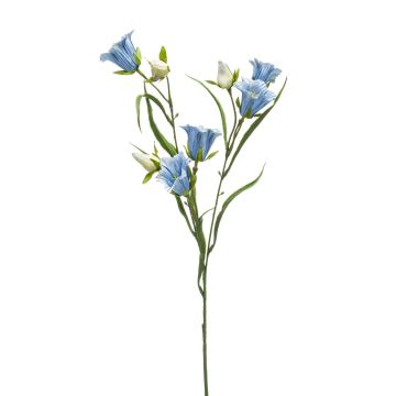 Umělá květina zvonek PLATA, modrý, 65cm, Ø5cm