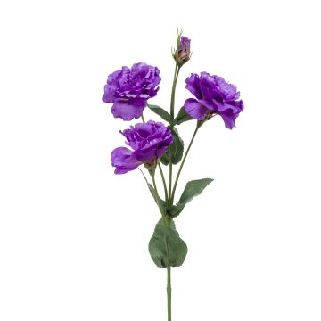 Umělá květina Lisianthus JENO, fialová, 70cm