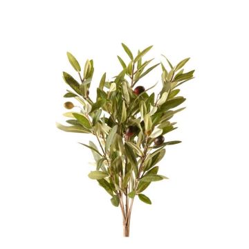Umělý olivovník ALBERTO na tyčce, ovoce, 35cm