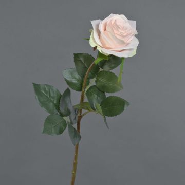 Umělá růže BRINA, růžová, 70cm, Ø9cm