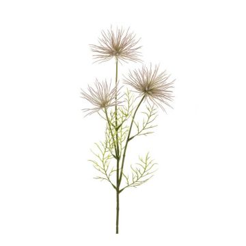 Umělá květinová chryzantéma HARARE, fialová, 65cm, Ø9-12cm
