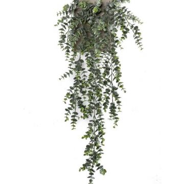 Umělý eukalyptový závěs ZELINDA na zápichu, zelený, 75cm