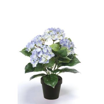 Textilní květina hortenzie LAIDA, světle modrá, 35cm, Ø7-10cm