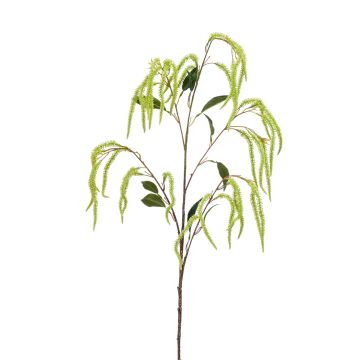 Umělá větev amarantu MAULE s květy, zelená, 100cm