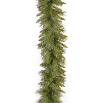 Textilní girlanda jedle EDINBURGH, zelená, 275cm, Ø25cm