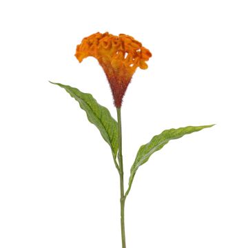 Umělý kohoutek ANUBIS, oranžový, 60cm, Ø13cm