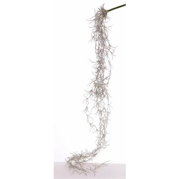 Umělá tillandsia usneoides LUANA na zápichu, šedá, 125 cm