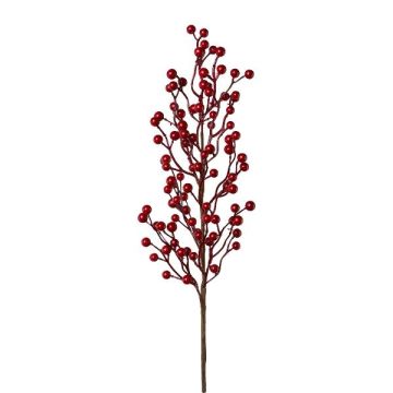 Umělá bramborová růže FRULKE se šípky, červená, 70cm