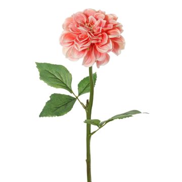 Umělá jiřinka TINKALA, světle růžová, 60cm, Ø11cm