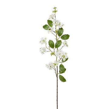 Dekorativní větvička sněhová koule WANDYM, bílá, 85cm