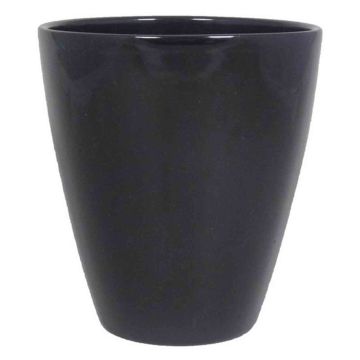 Keramická váza TEHERAN PALAST, černá, 17cm, Ø13,5cm