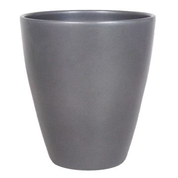 Keramická váza TEHERAN PALAST, antracit, 17cm, Ø13,5cm
