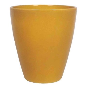Keramická váza TEHERAN PALAST, okrově žlutá, 17cm, Ø13,5cm