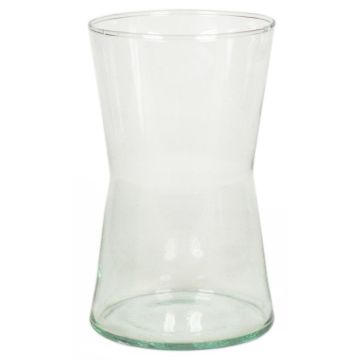 Skleněná váza LIZ OCEAN, čirá, 20cm, Ø12cm