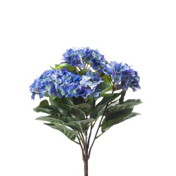 Umělá hortenzie LAIDA na zápichu, modrá, 35cm
