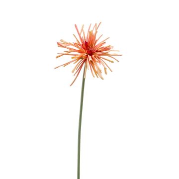 Umělá chryzantéma SUSUMU, oranžová, 60cm