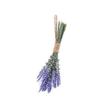 Umělý svazek levandule SARAY, lila-modrý, 25cm