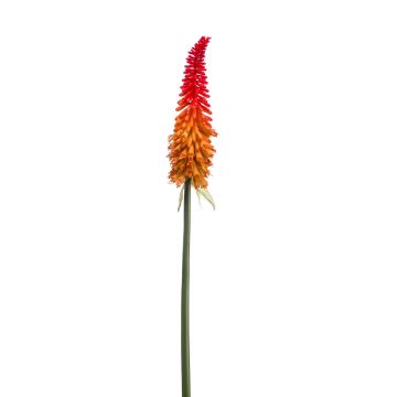 Umělá lilie MUNDAKA, červeno-oranžová, 85cm