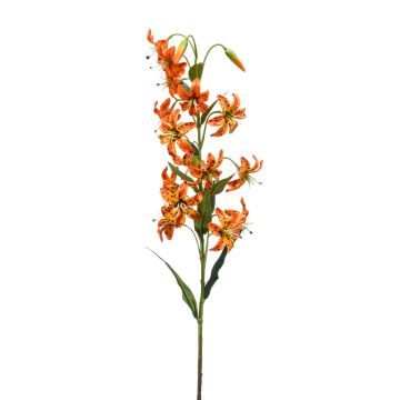 Umělá květinová tygří lilie ARAMAIO, oranžová, 80cm