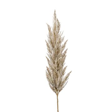 Umělá větev pampy trávy lata BATERNO, krémová, 115cm