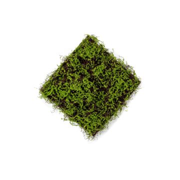 Umělá mechová podložka MIRANDILA, zelená, 50x50cm