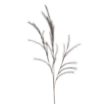 Umělá větev trávy kavyl YECORA, šedá, 130cm