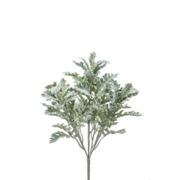 Umělý plstěný starček ARIETIS na zápichu, zeleno-šedý, 40cm