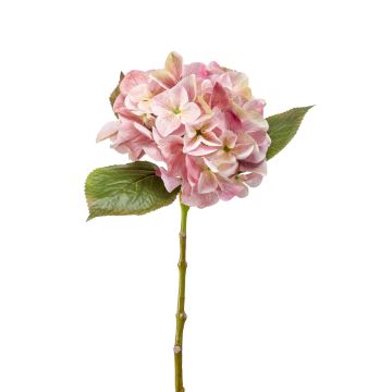 Textilní květina hortenzie AMARILDO, růžová, 45cm