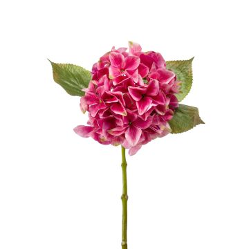 Textilní květina hortenzie AMARILDO, růžová, 45cm