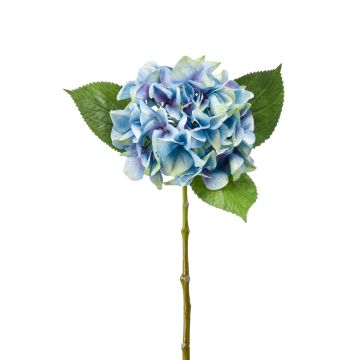 Textilní květina hortenzie AMARILDO, modrá, 45cm