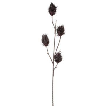 Umělý bodlák MISAEL, tmavě fialový, 120cm